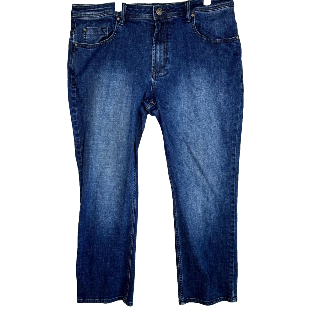 Buffalo Jackson X Jeans Men’s 38x30 Blue Denim Stretch Straight Leg Jackson-X
